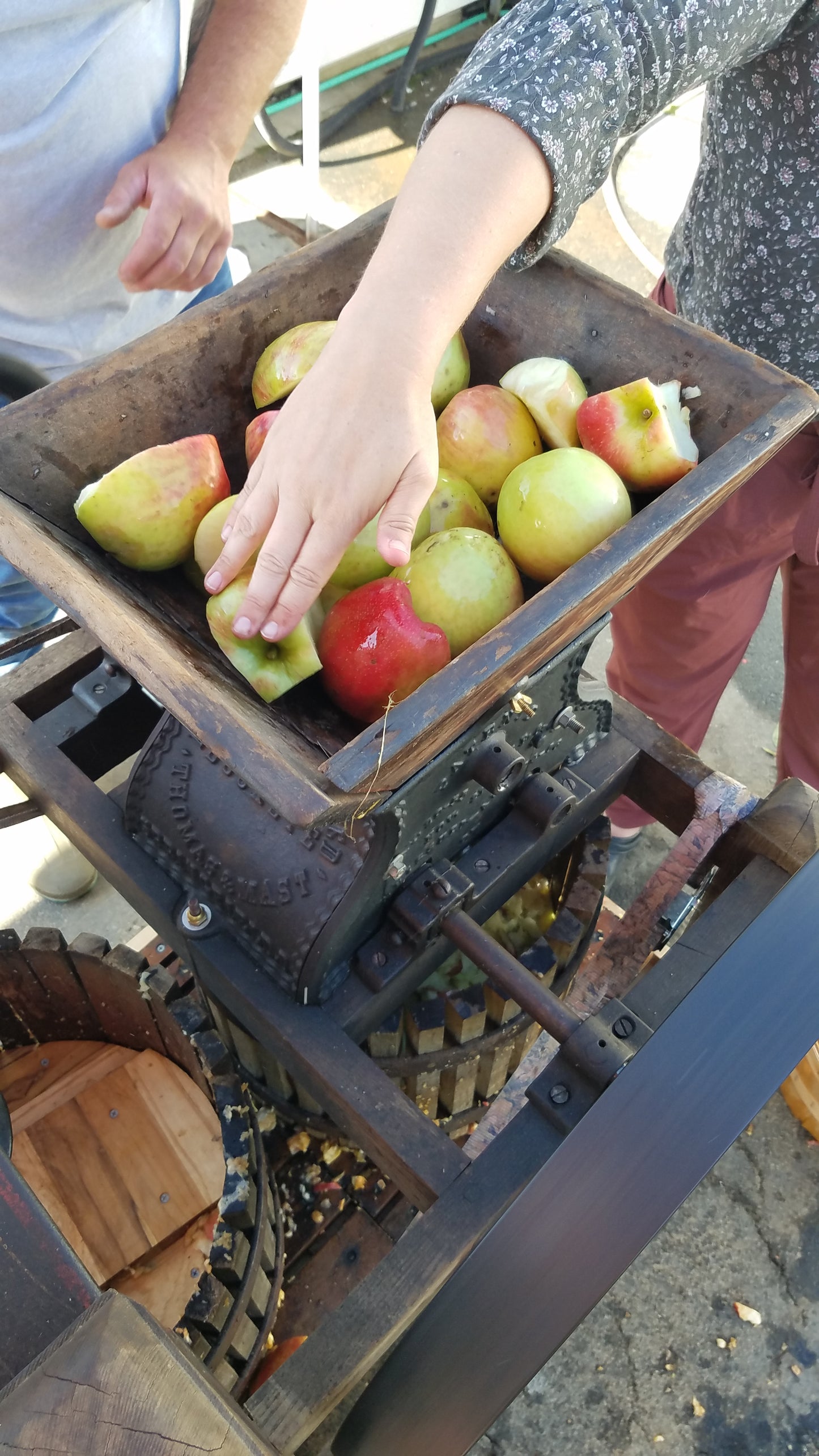 Add-On: Cider Pressing Demonstration (30 minutes, fall only)