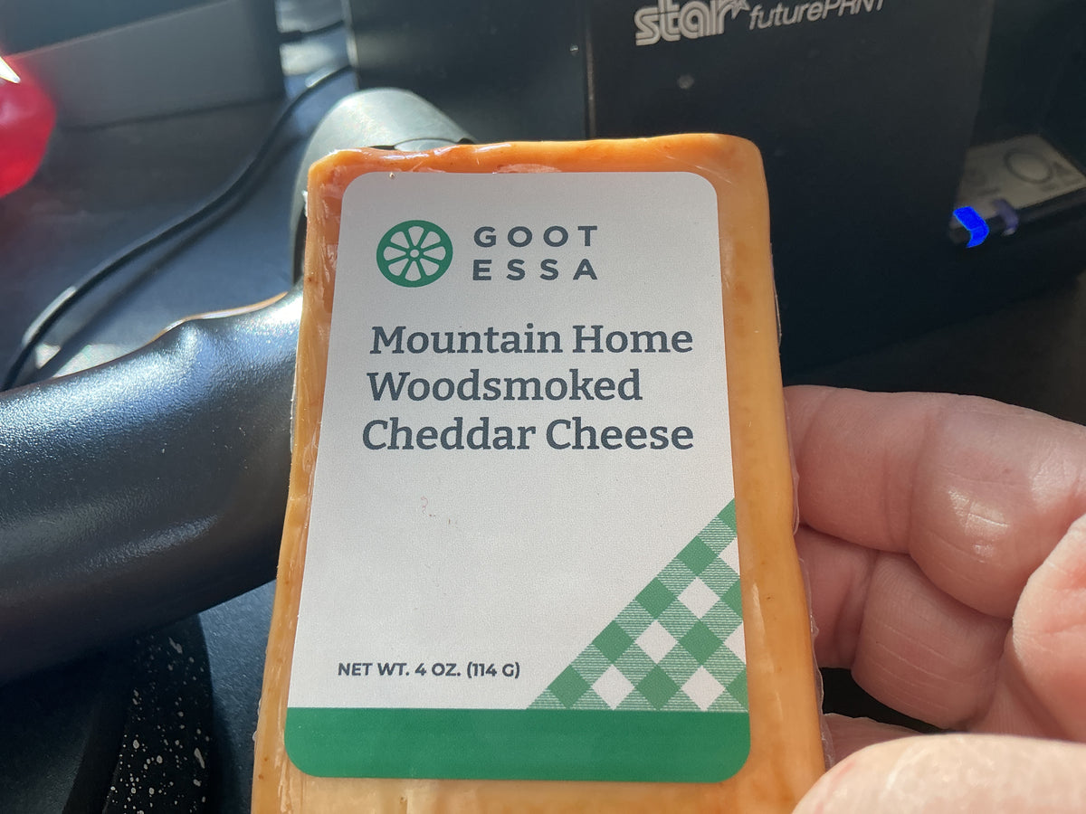 Mountain home Woodsmoked Cheddar Cheese