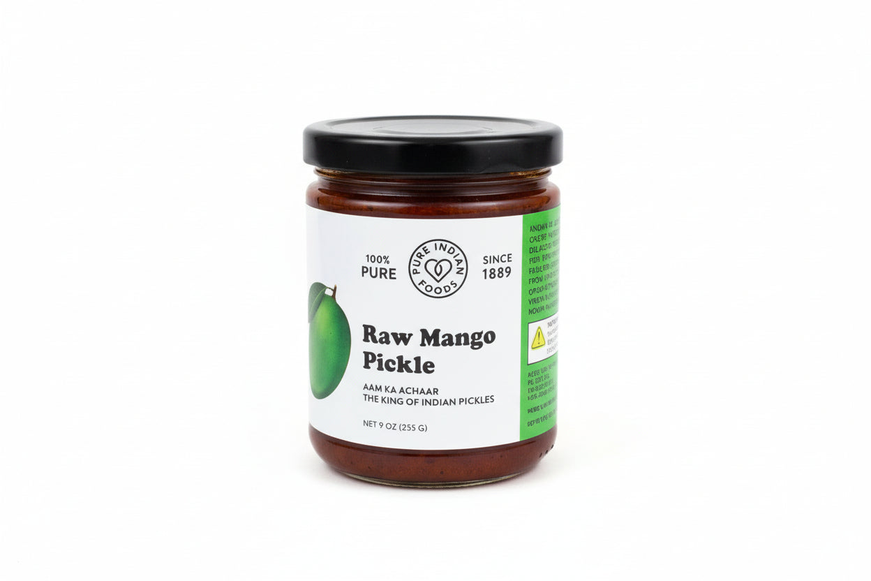 Jar of Raw Mango Pickle