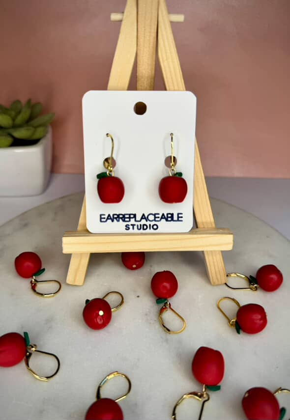 Apple Earrings