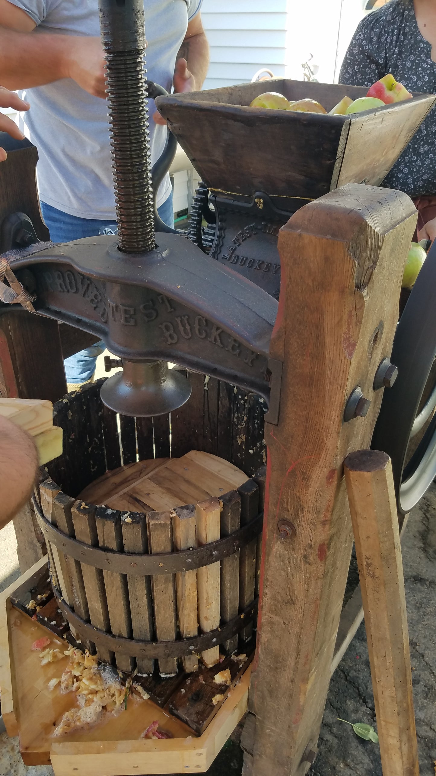 Add-On: Cider Pressing Demonstration (30 minutes, fall only)