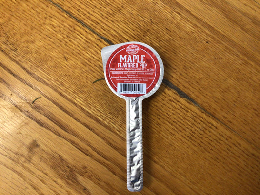 Maple Flavored Lollipops