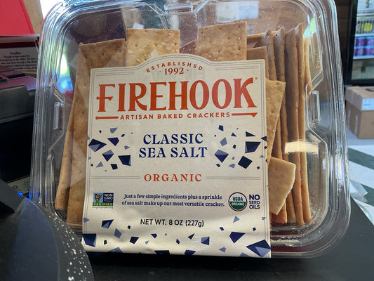 Firehook classic sea salt cracker       8 oz