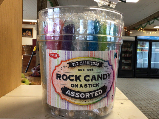 Rock Candy on a Stick