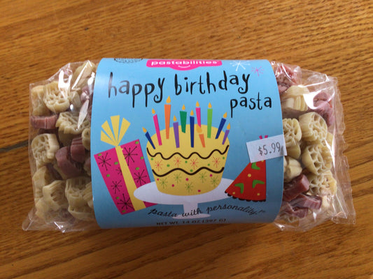 Happy Birthday Pasta