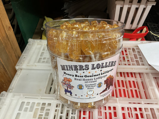 Honey bear lollipop