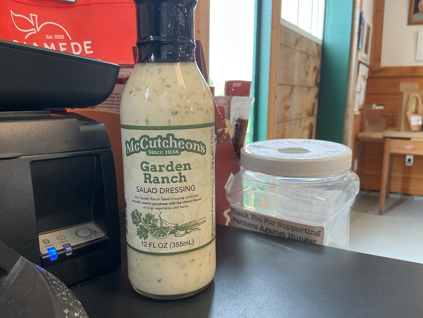 Mccutchens Garden Ranch salad dressing