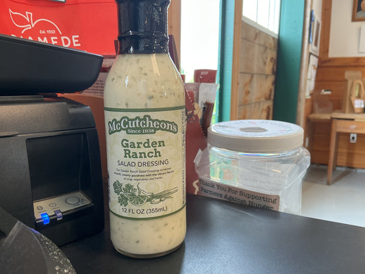 Mccutchens Garden Ranch salad dressing