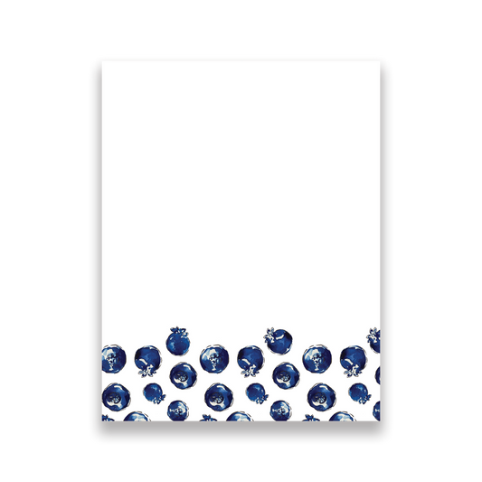 Blueberry Notepad