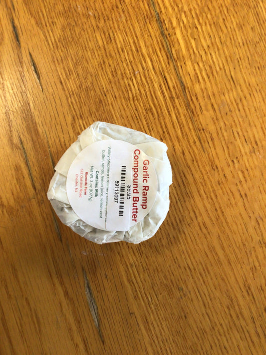 Garlic Ramp Compound Butter