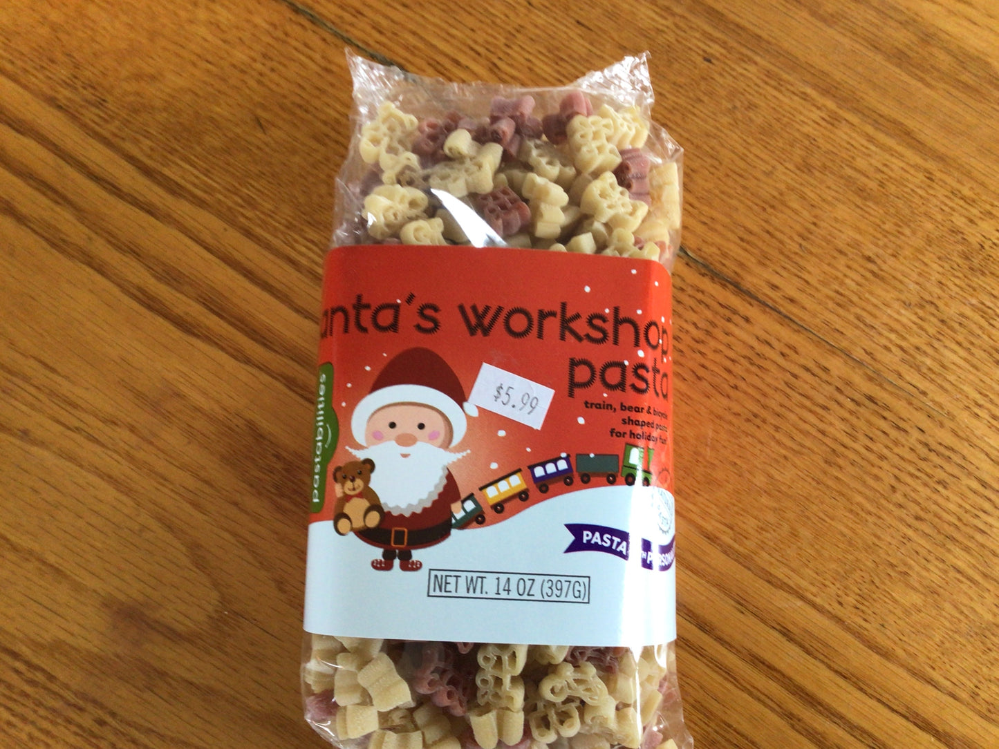 Santa’s Workshop Pasta