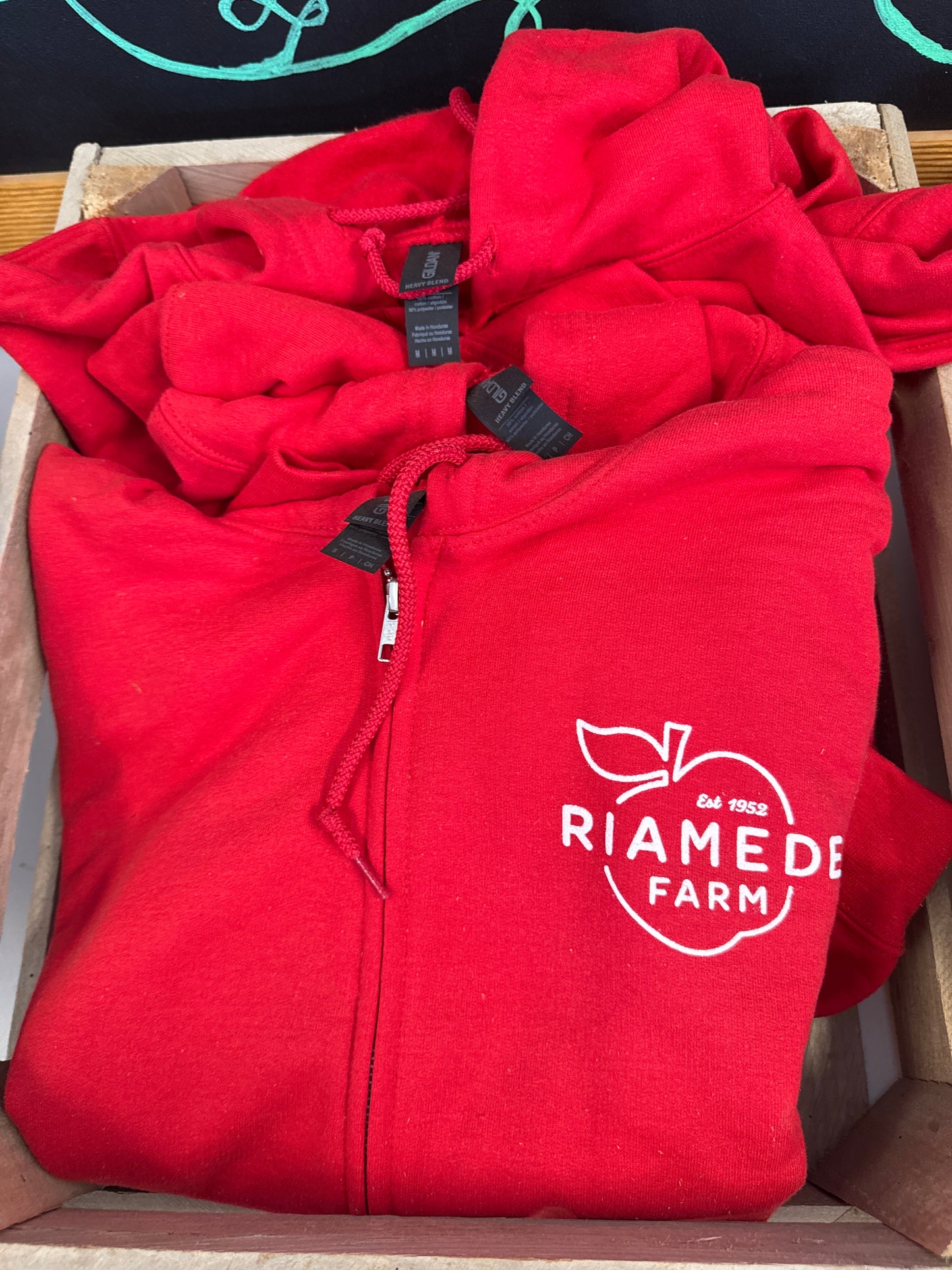 Zip-up Logo Hoodie Sweatshirt