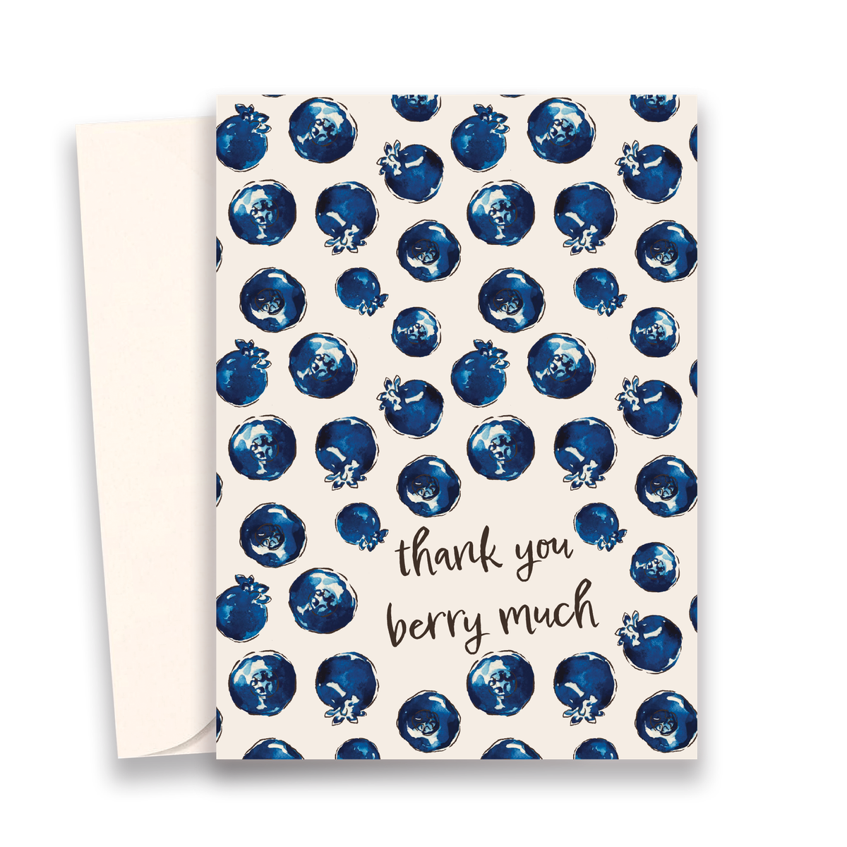 Thank You Berry Much Greeting Card