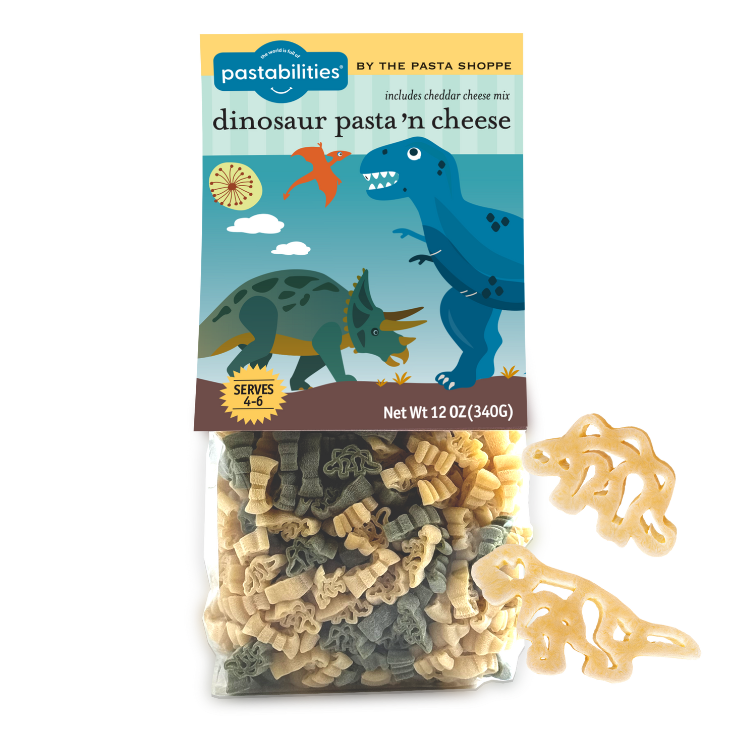Dinosaur Mac 'n Cheese
