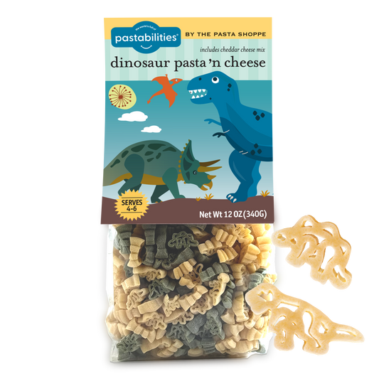 Dinosaur Mac 'n Cheese